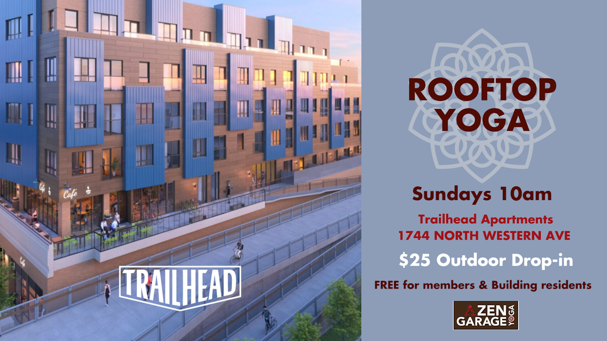 Union Rooftop Vinyasa Trailhead Apartments at Zen Yoga Garage