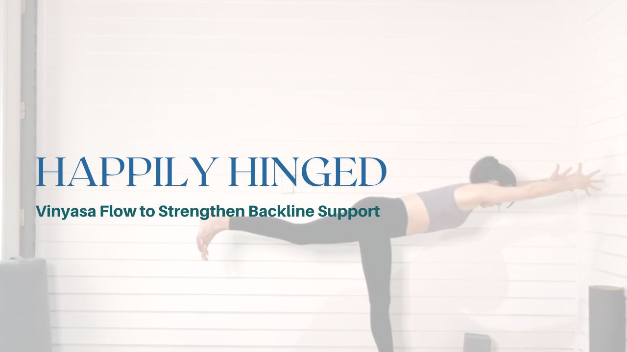 Julia Marie Yoga + Meditation Personal Practice Happily Hinged