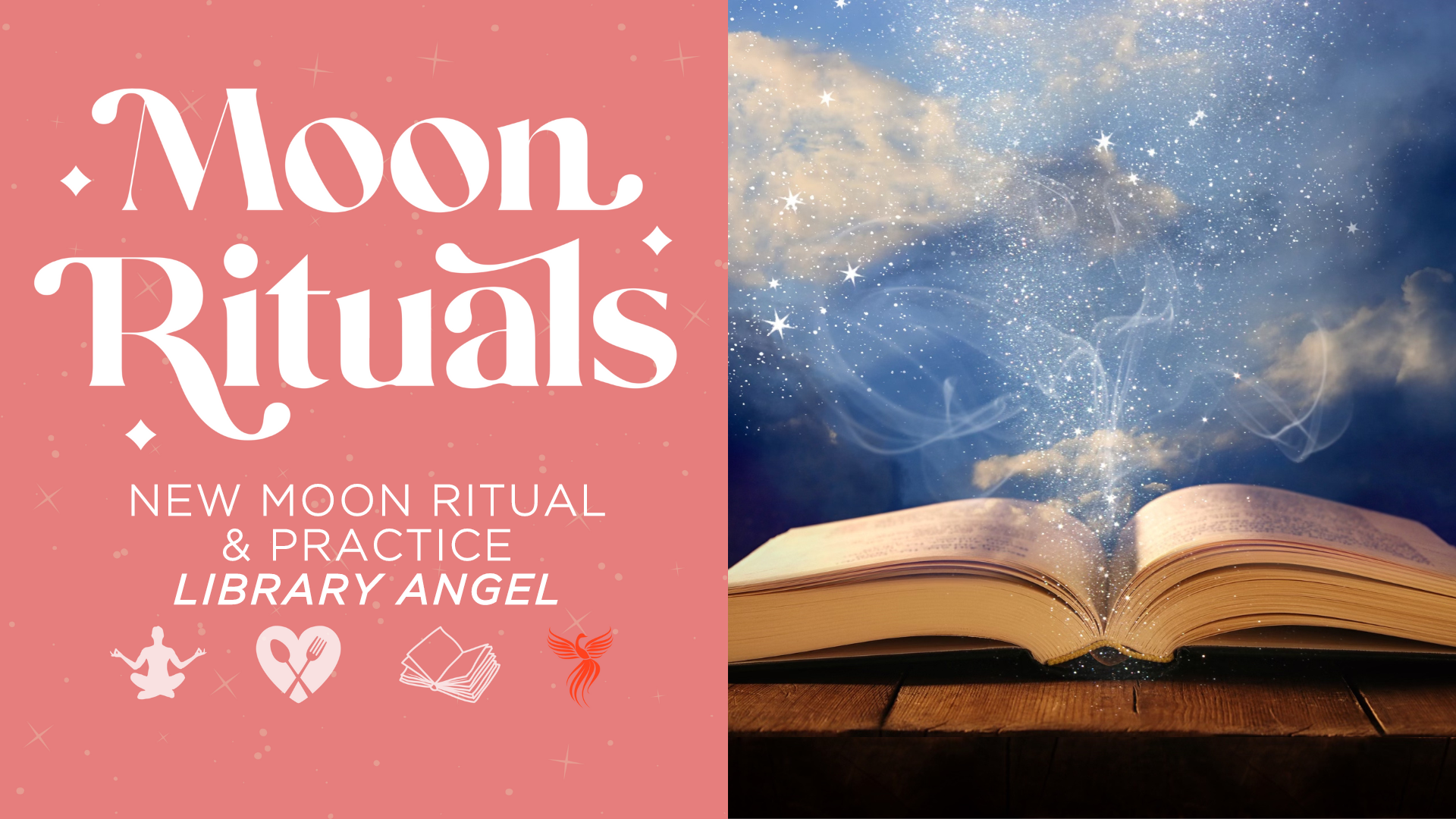 Haus of Phoenix – New Moon Ritual & Practice: Library Angel