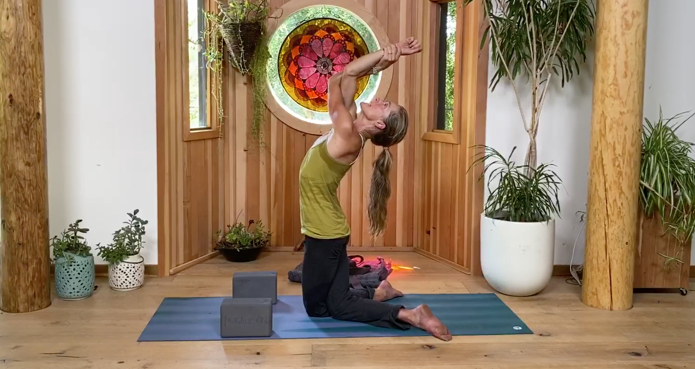 360 degree yoga mat