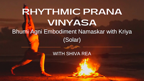 Shiva Rea - rootSrise-power of pranams course and prana flow
