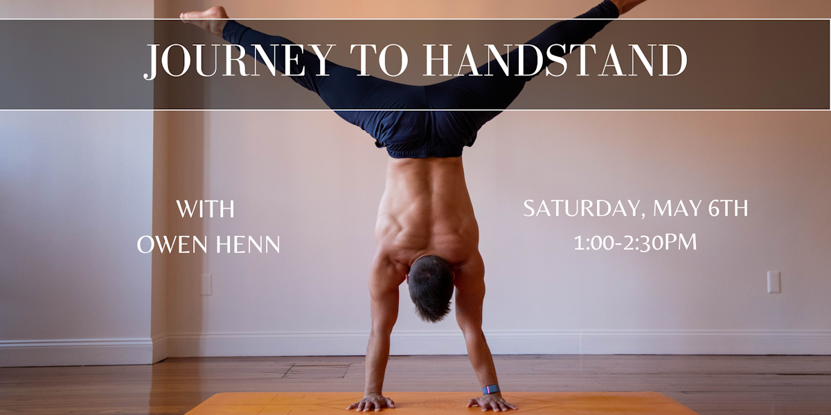 Union Journey to Handstand at Soma Yoga